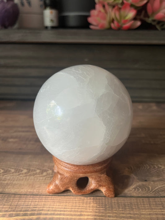 Selenite Sphere (Large)