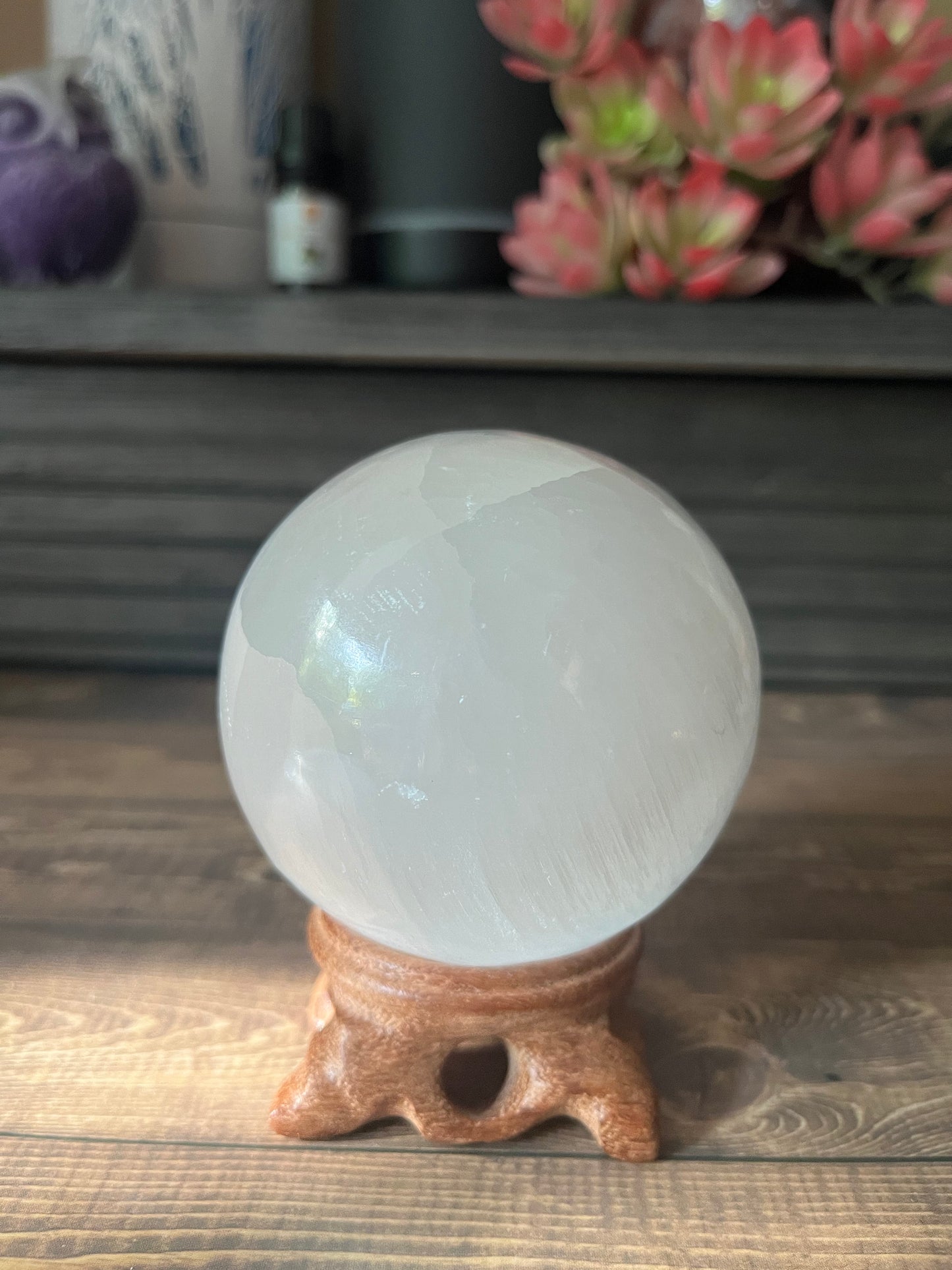 Selenite Sphere (Large)