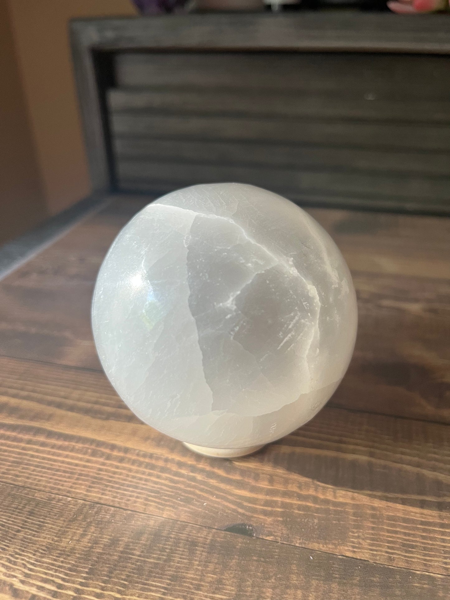 Selenite Sphere (Large)