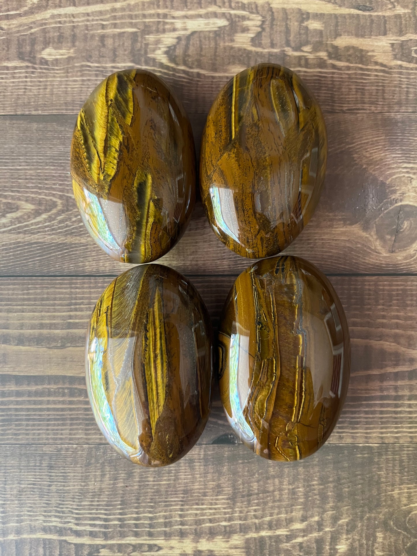 Tiger Iron Palm Stones