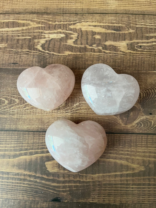 Rose Quartz Hearts