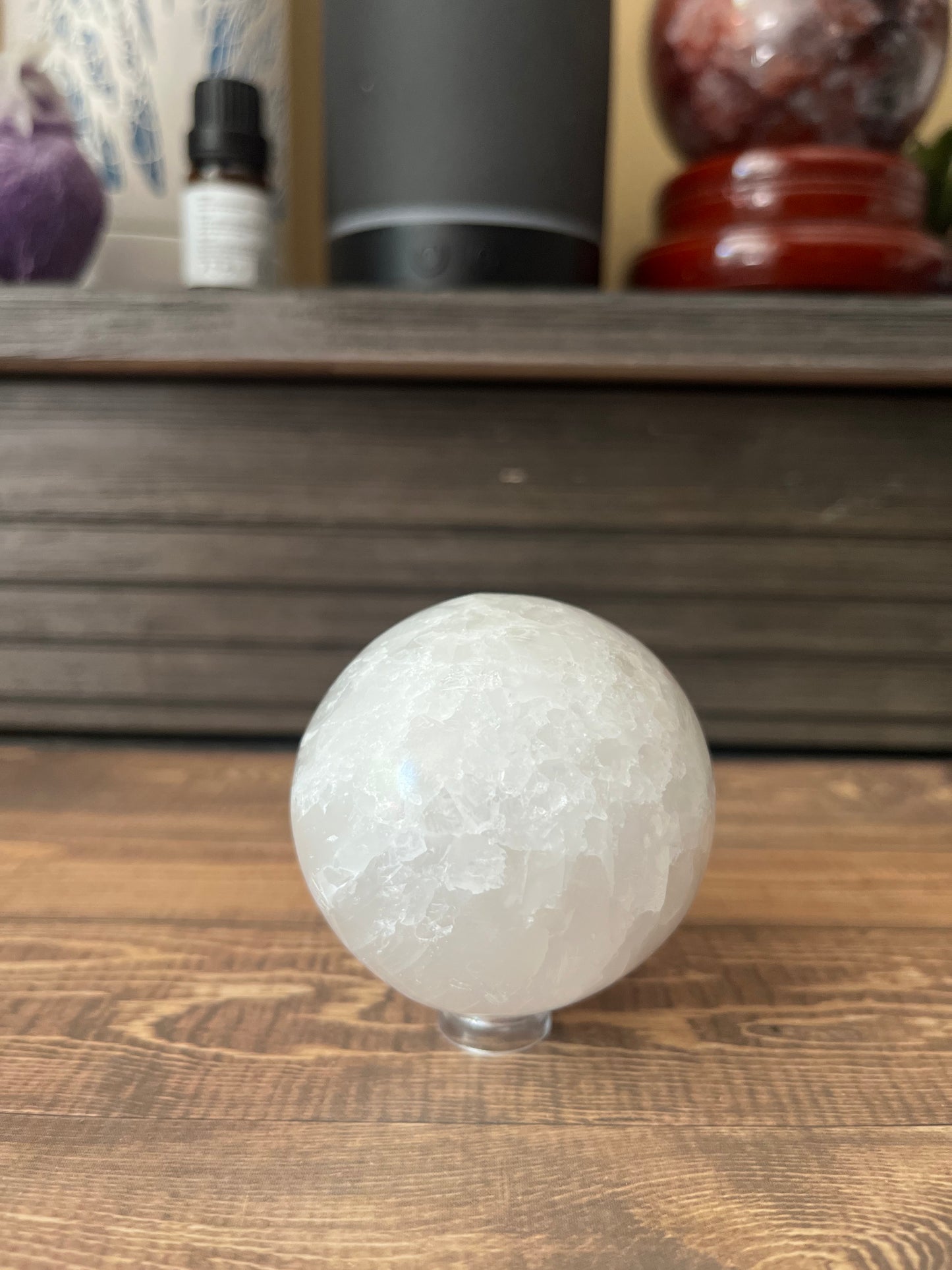 Selenite Sphere (Medium)